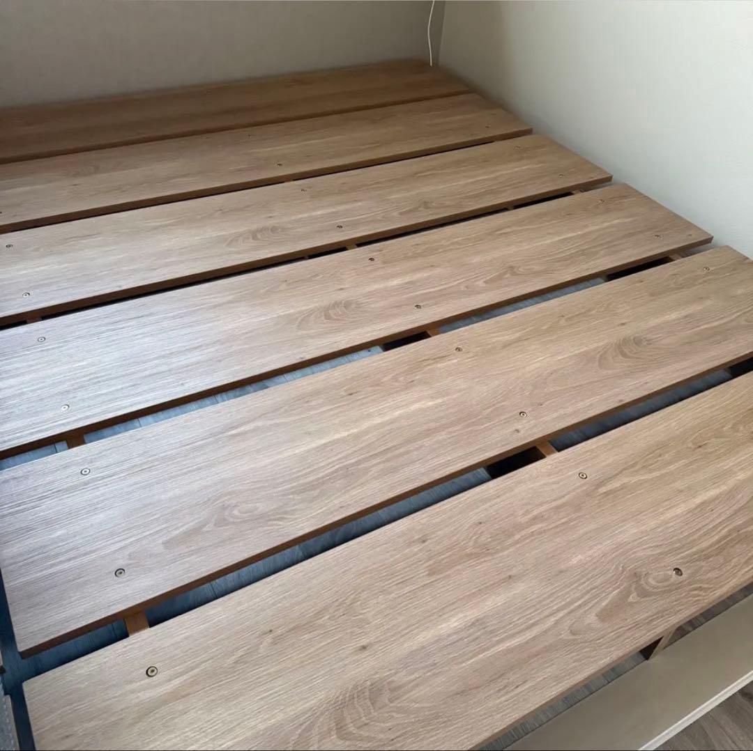 LOWYA ベッドフレーム ダブル