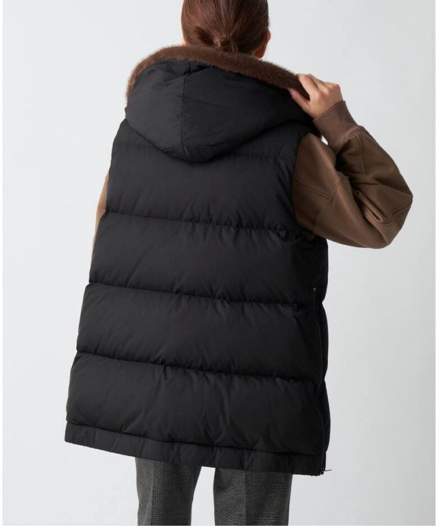 LOU ANDREA/ルーアンドレア 2WAY DOWN VEST ダウンベスト