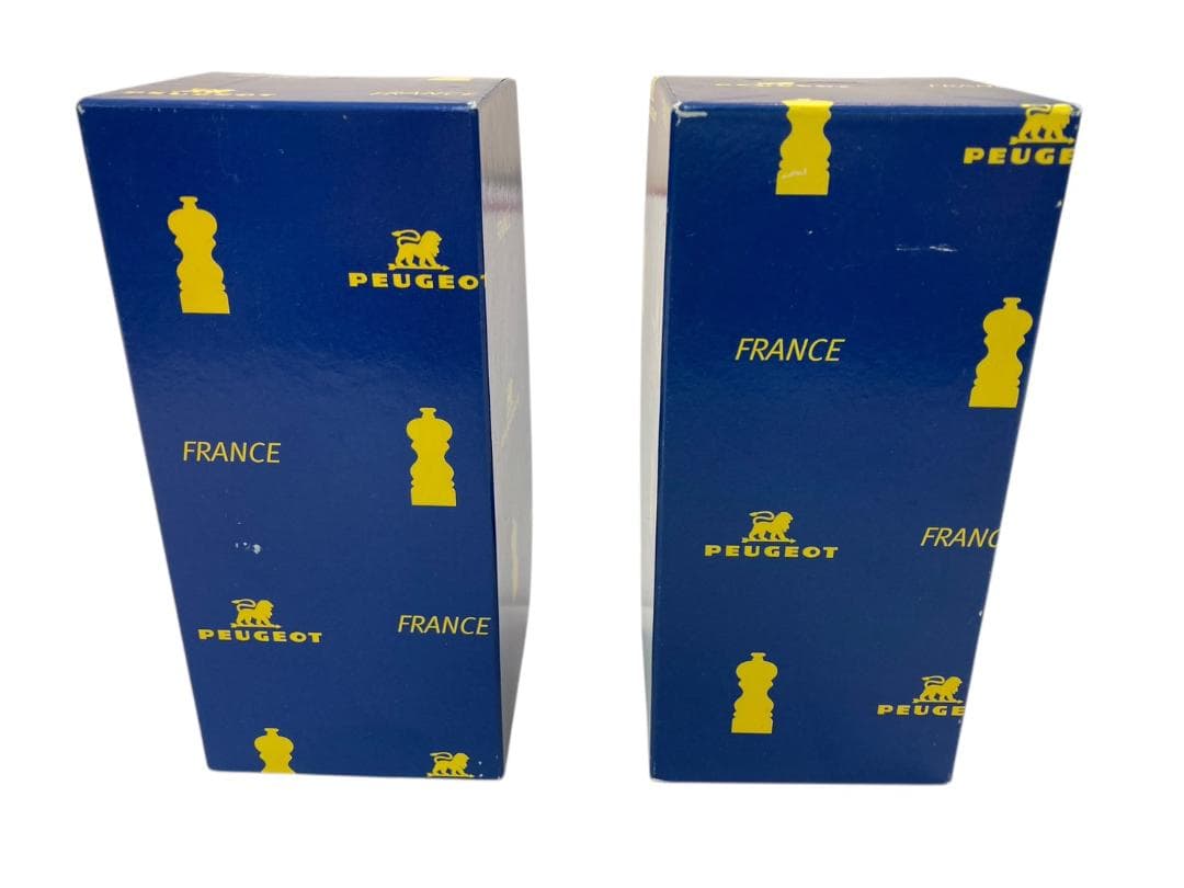 ★未使用★ PEUGEOT プジョー ペッパーミル＆ソルトミル セット 透明