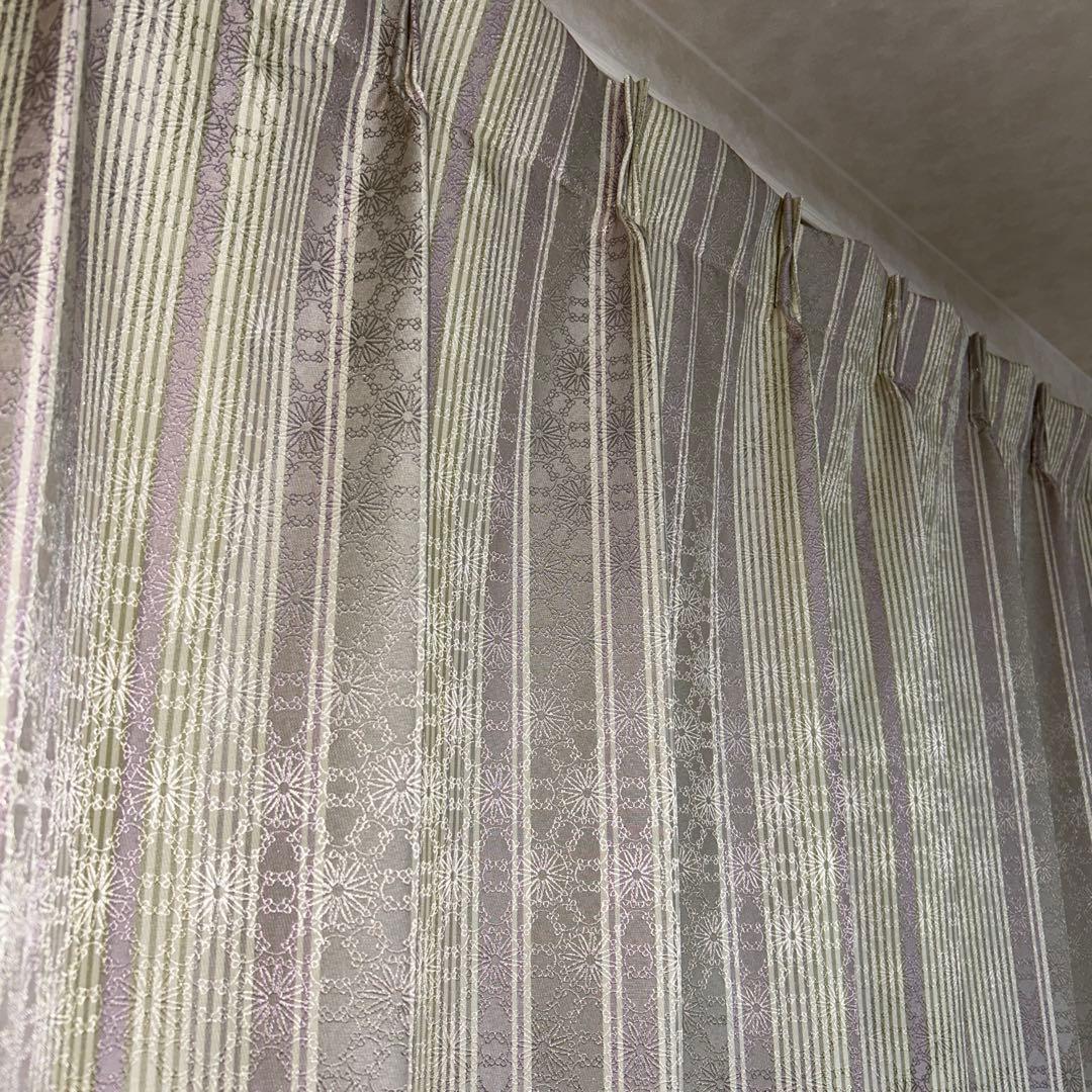 オーダーカーテン　2枚セット　SINCOL 新品　西陣スタイル