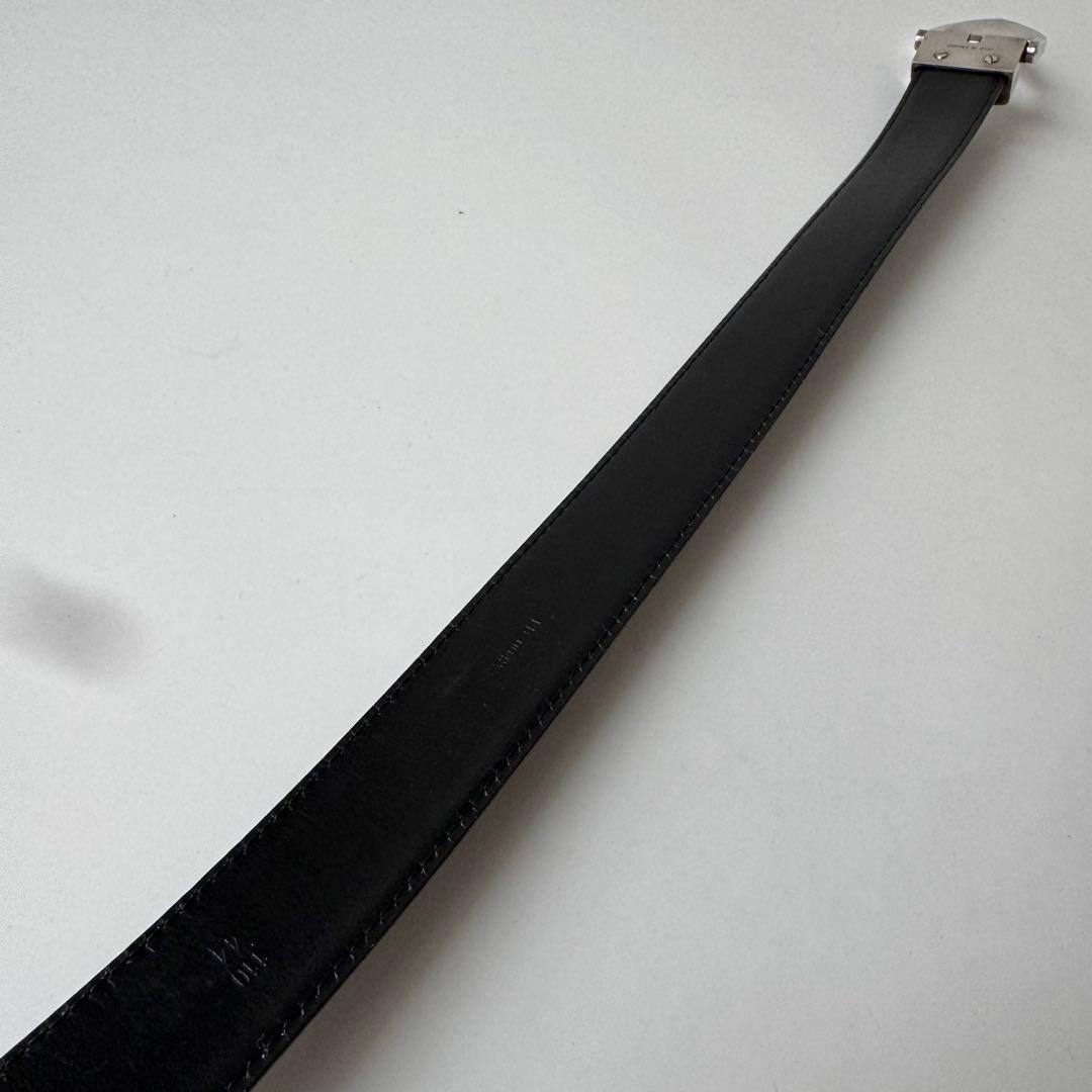 ルイヴィトン ベルト サンチュール タイガ　レザー　ブラック