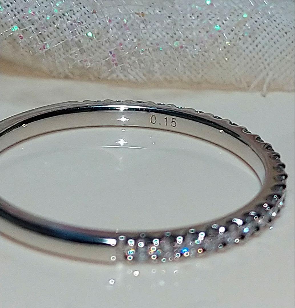 star jewelry❤️Pt950 ハーフエタニティリング❤️