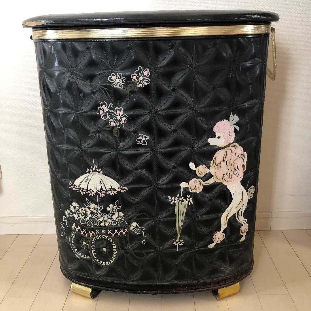 50's プードル　ランドリーハンパー
