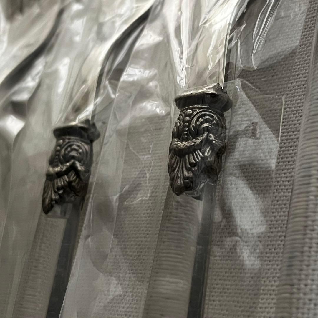 エメ ナポレオン 18-10 イタリア製 カトラリー クリア フォーク ケーキ