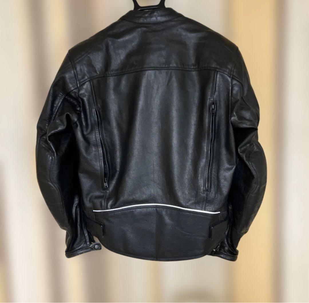 ブラック ライダースジャケット Lサイズ
