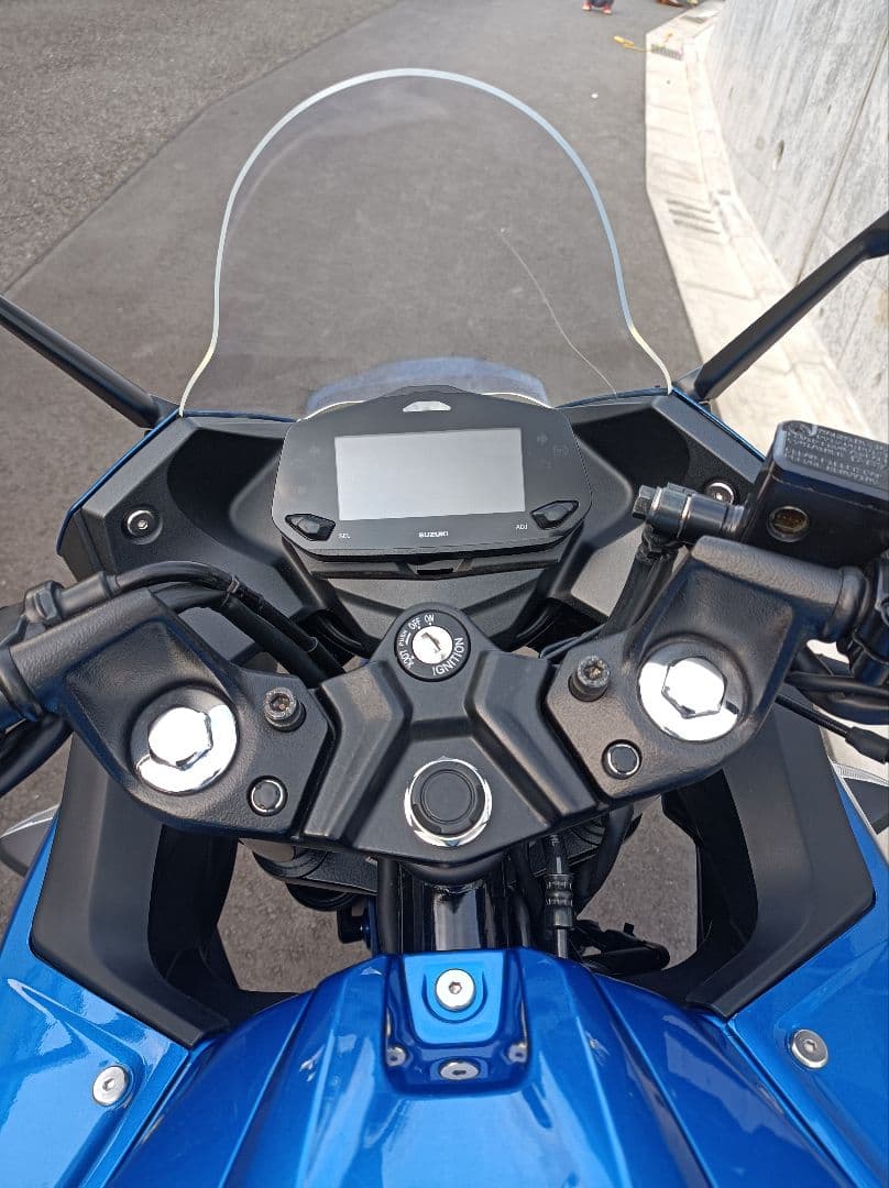 ★ GixxerSF ジクサーSF ダブルバブル スクリーン シールド バイザー