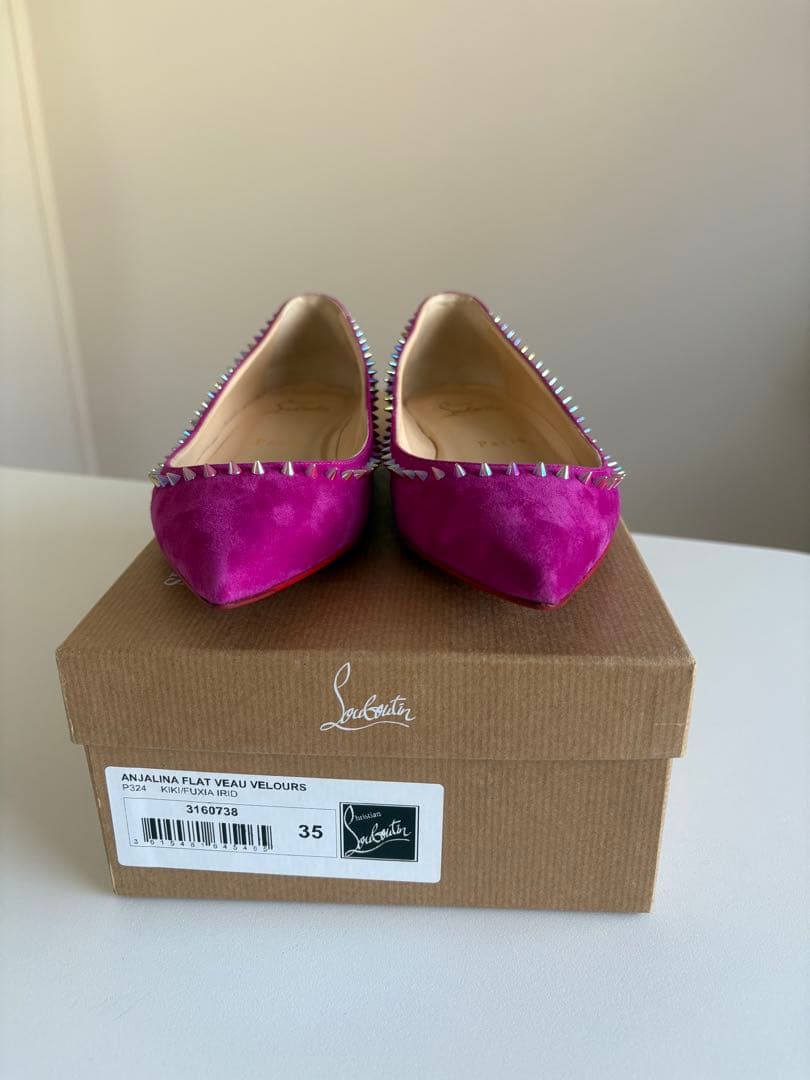 靴 Christian Louboutin Anjalina Flat 35