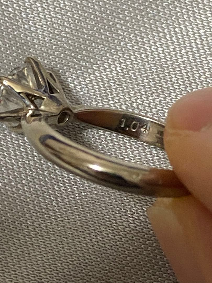 わ*か様 ラボグロウン ダイヤモンド k18wg ダイヤモンドリング