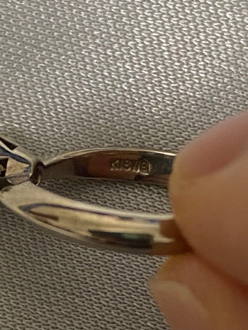 わ*か様 ラボグロウン ダイヤモンド k18wg ダイヤモンドリング