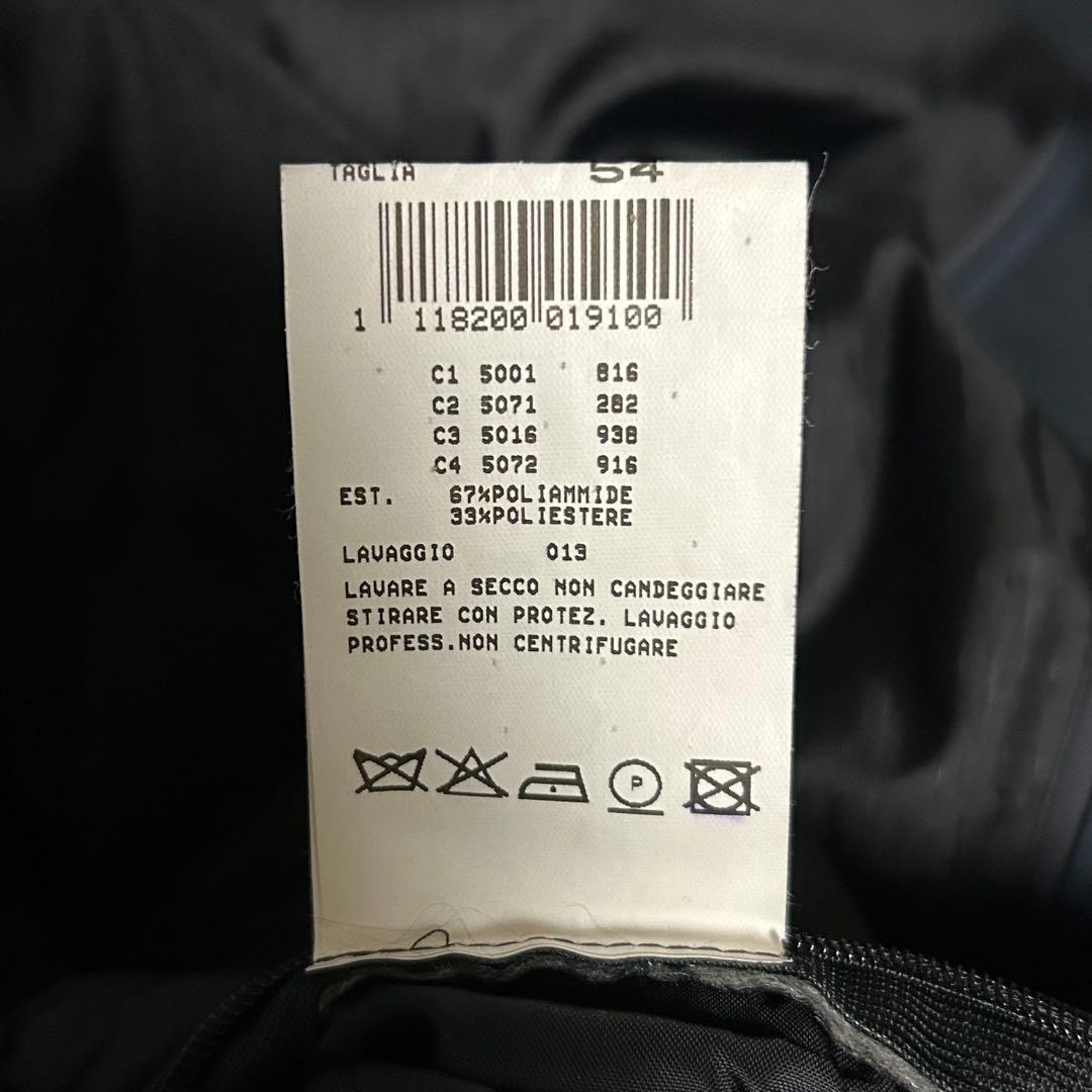 allegri 比翼 ステンカラー ロング コート ライナー ネイビー 54