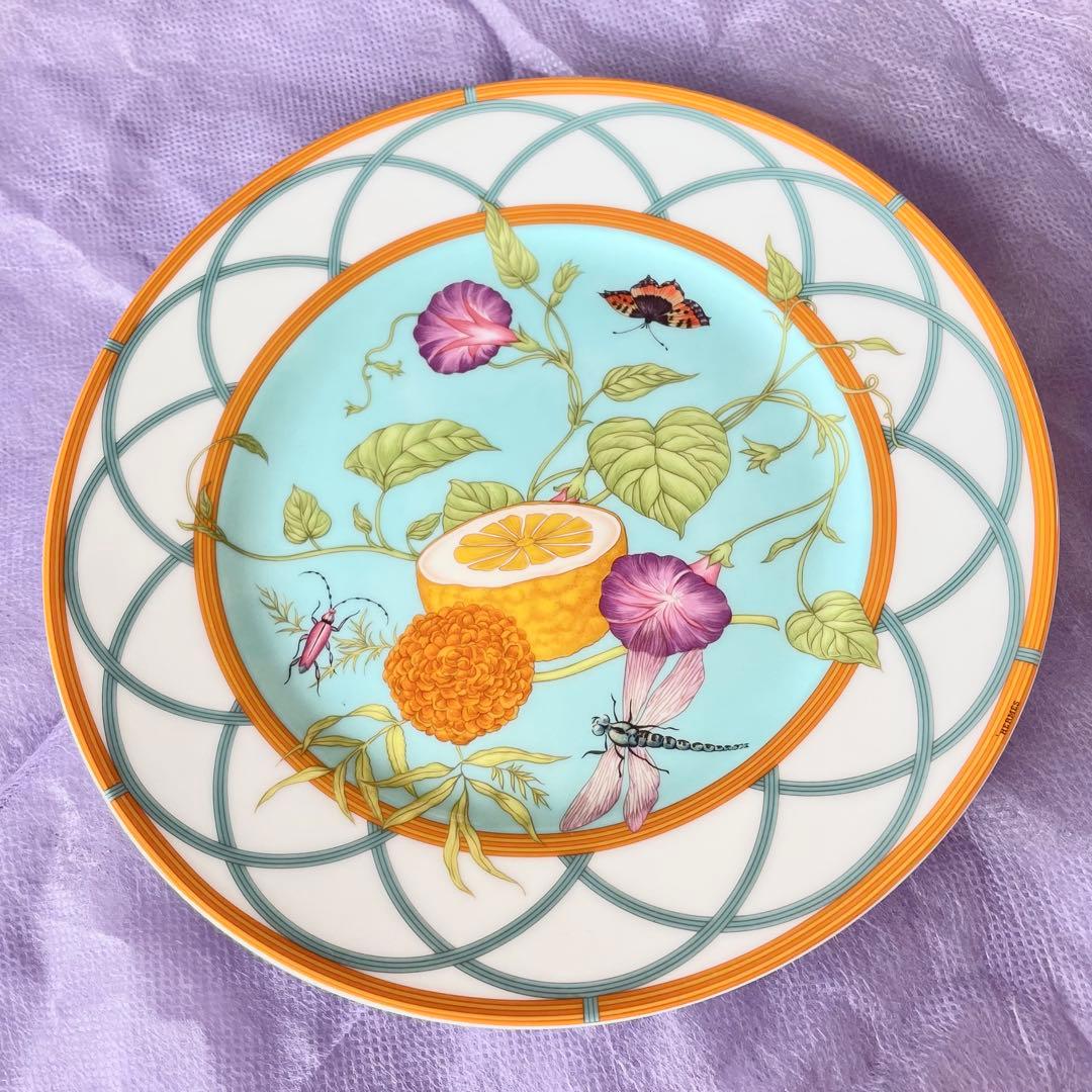 【美品】HERMES シエスタアイランドプレート