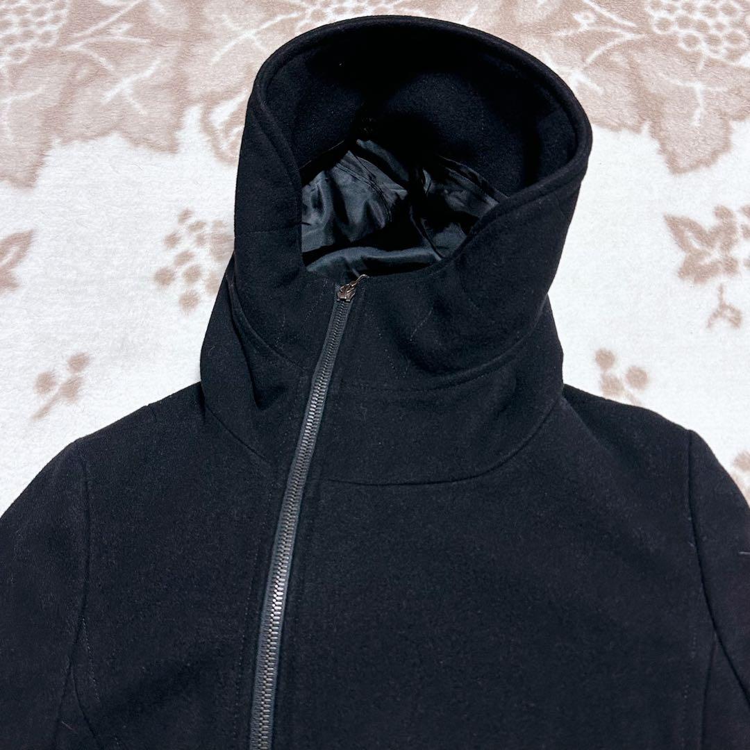 ジャケット・アウター ATTACHMENT heavy melton hooded blouson 2