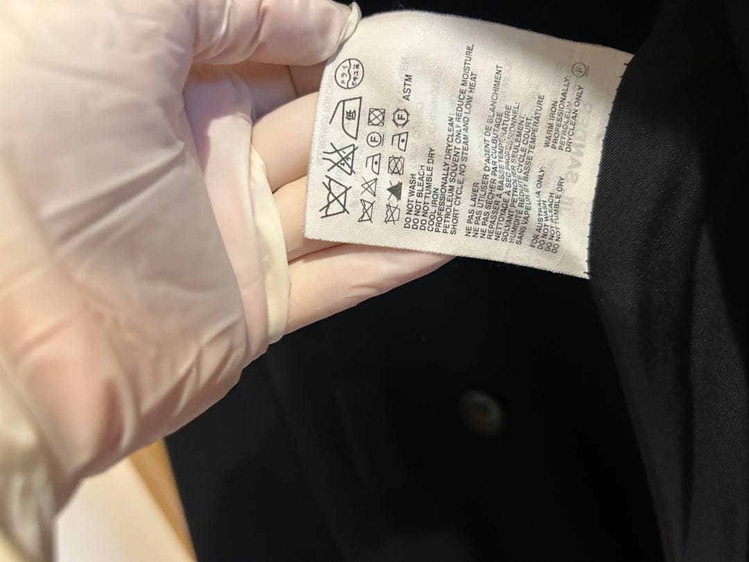 ジル・サンダー　コートウール100%