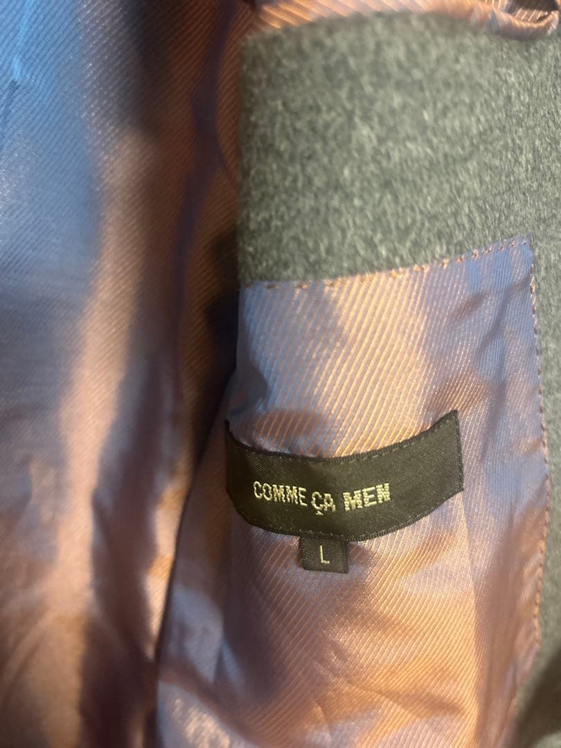 コート　アンゴラウサギ　コムサ　大幅値下げしました