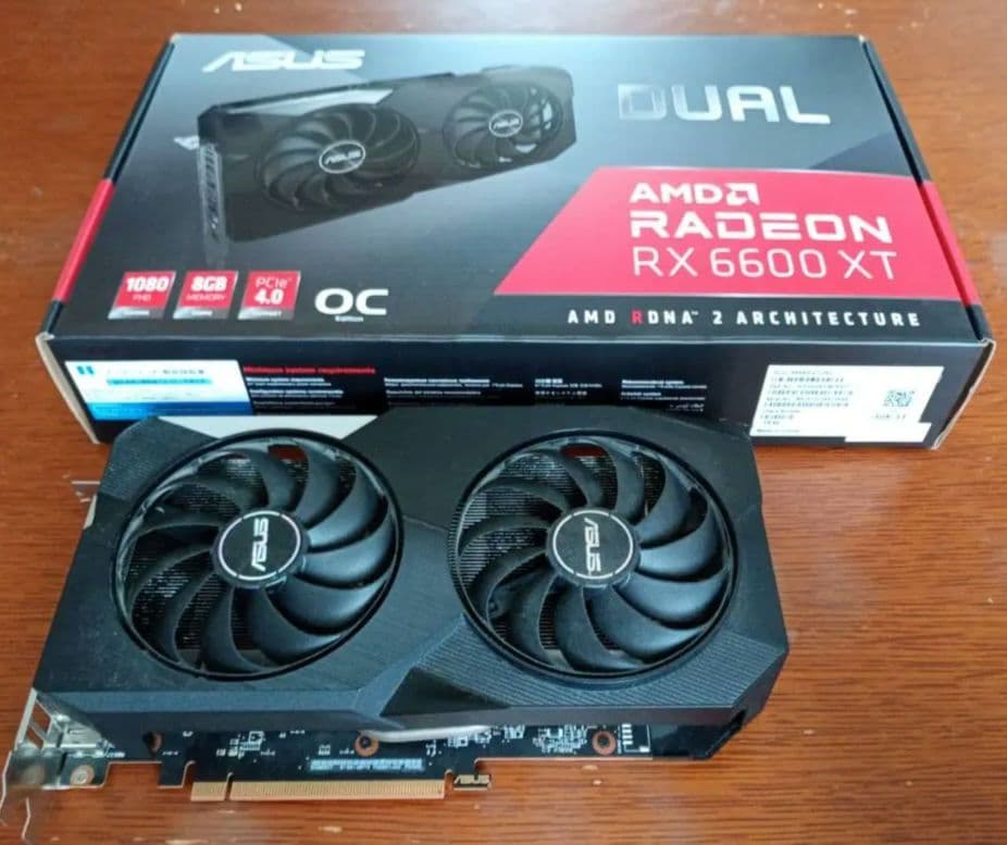 ASUS AMD RADEON RX6600XT グラフィックボード 8GB