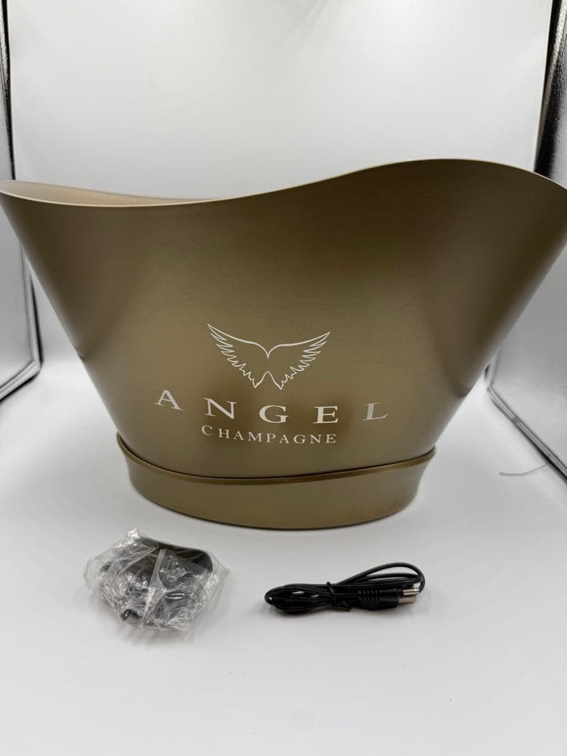 ANGEL CHAMPAGNE エンジェル　ゴールド　シャンパンクーラー　バケツ