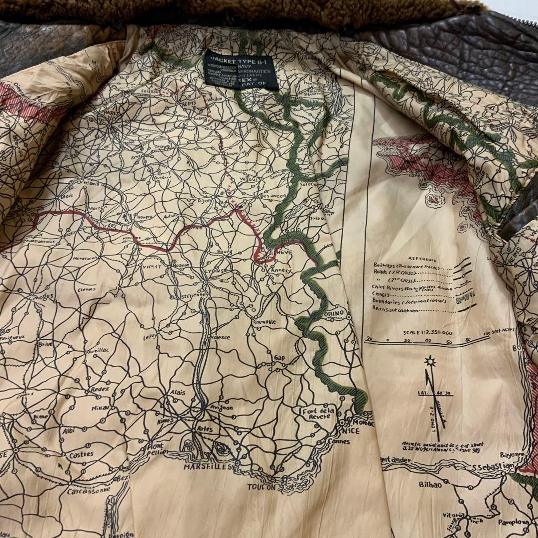 専用 A/W アヴィレックス トップガン G-1 ジャケット フライトジャケット