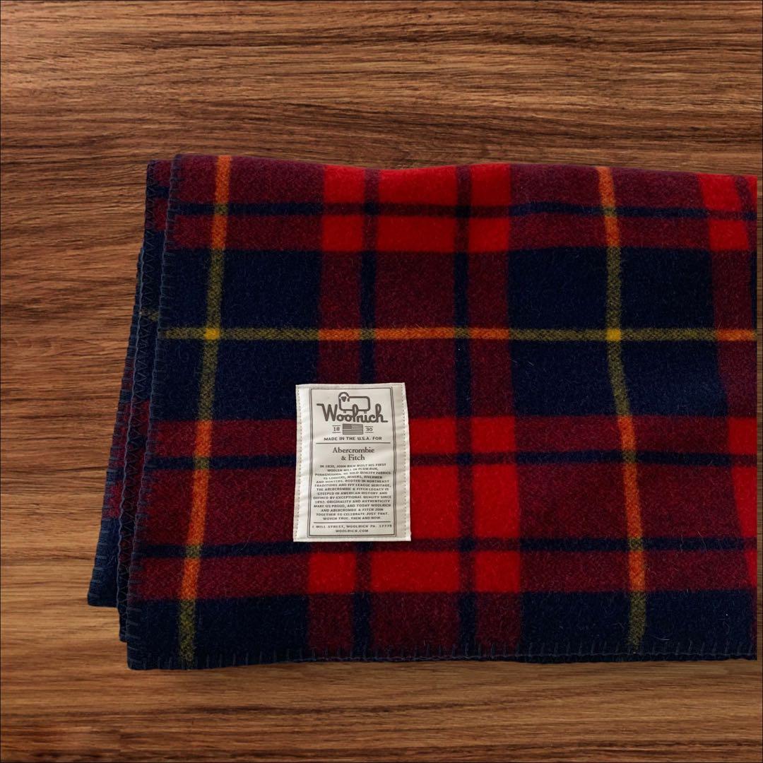 Woolrich x アバクロンビー＆フィッチ・ウールブランケット・アウトドア