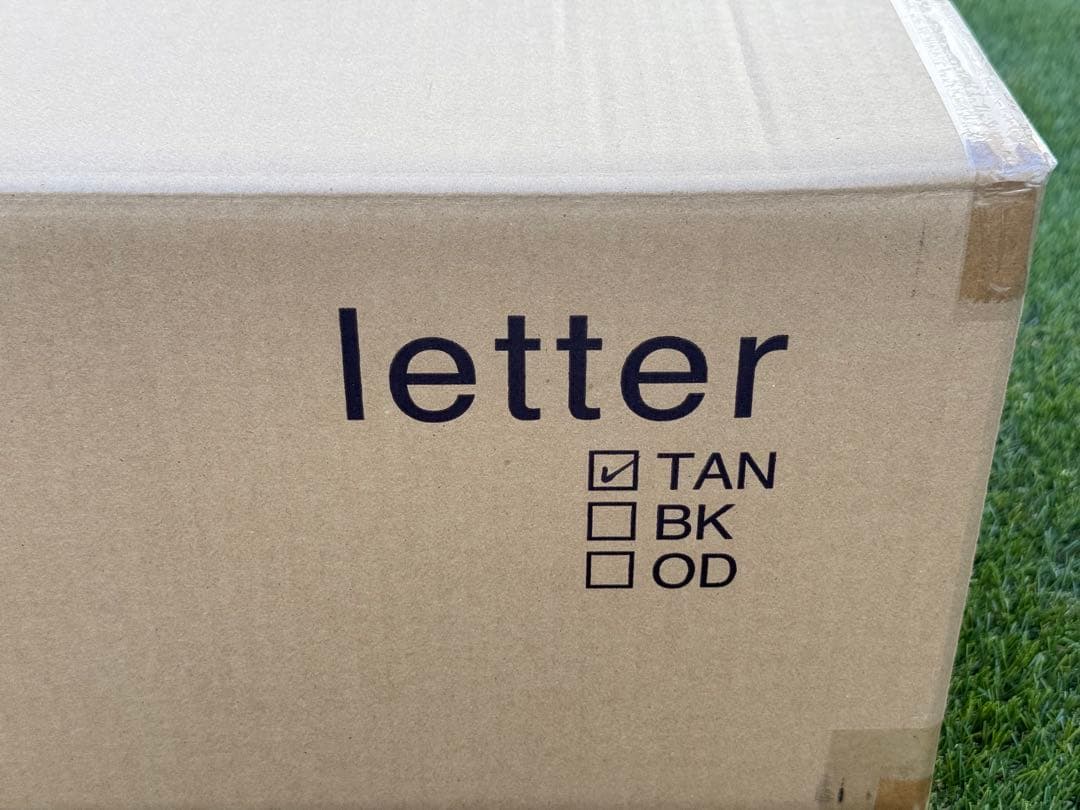 BRUNT letter レッテル TAN タンカラー 新品未使用品！