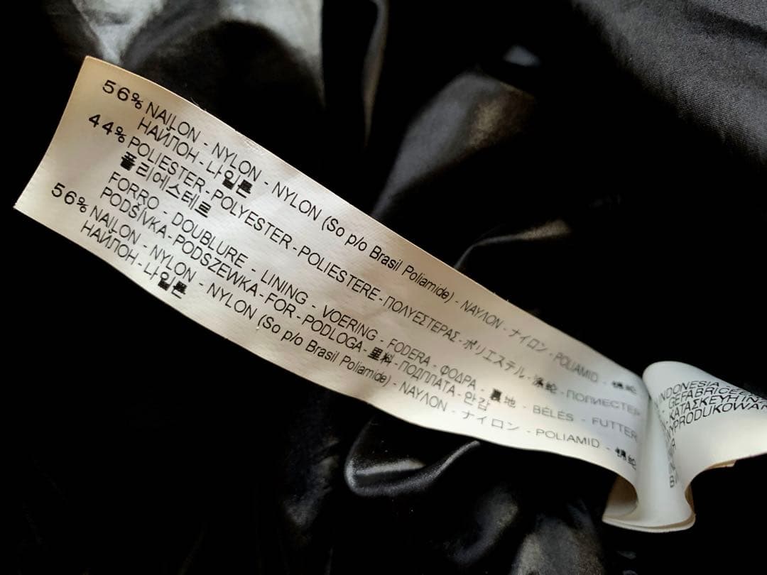 【にちにち】ZARA ダウン フードポンチョ クロ