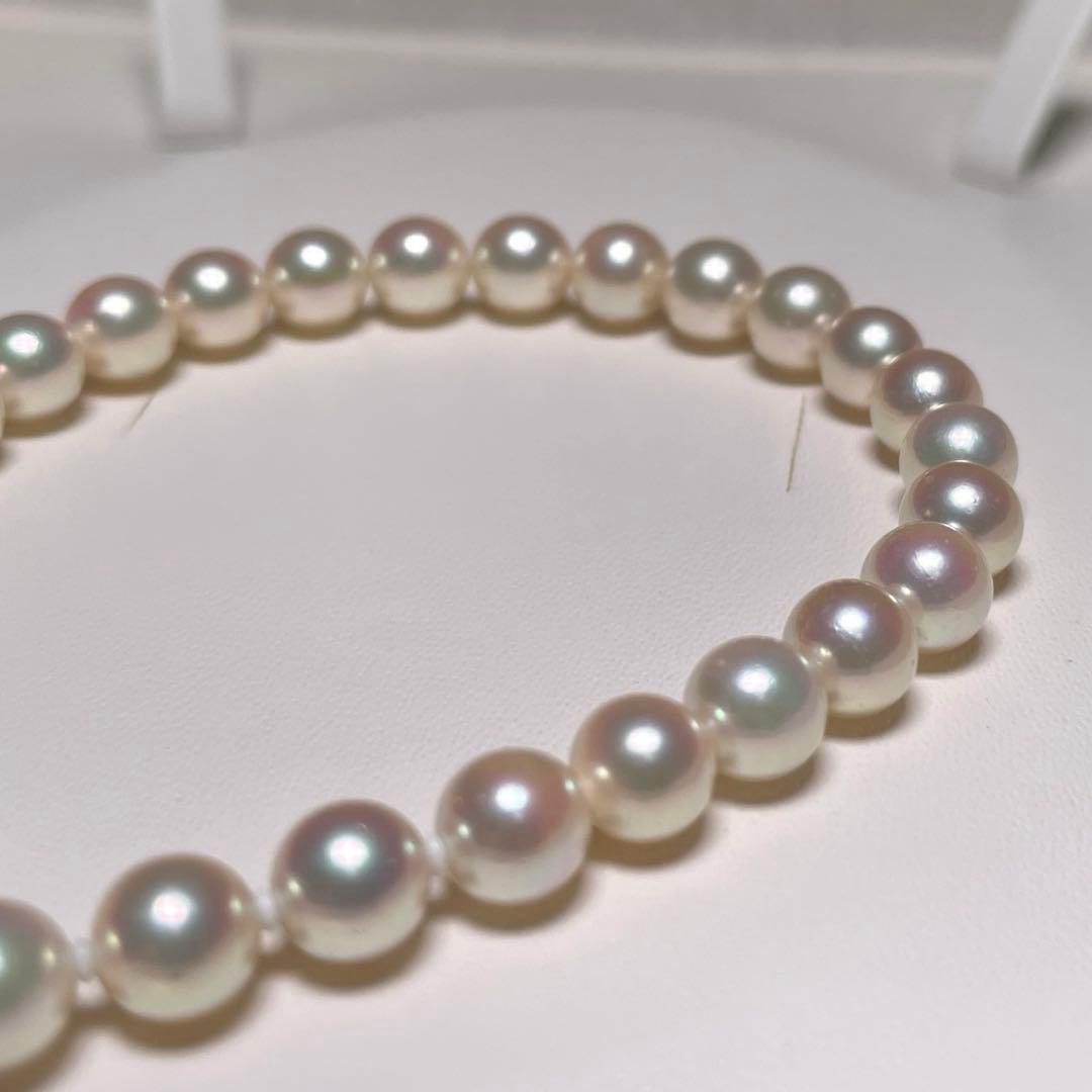 花珠級 アコヤパール 極上 ブレスレット お食事会 6.5〜7.0㎜ O611