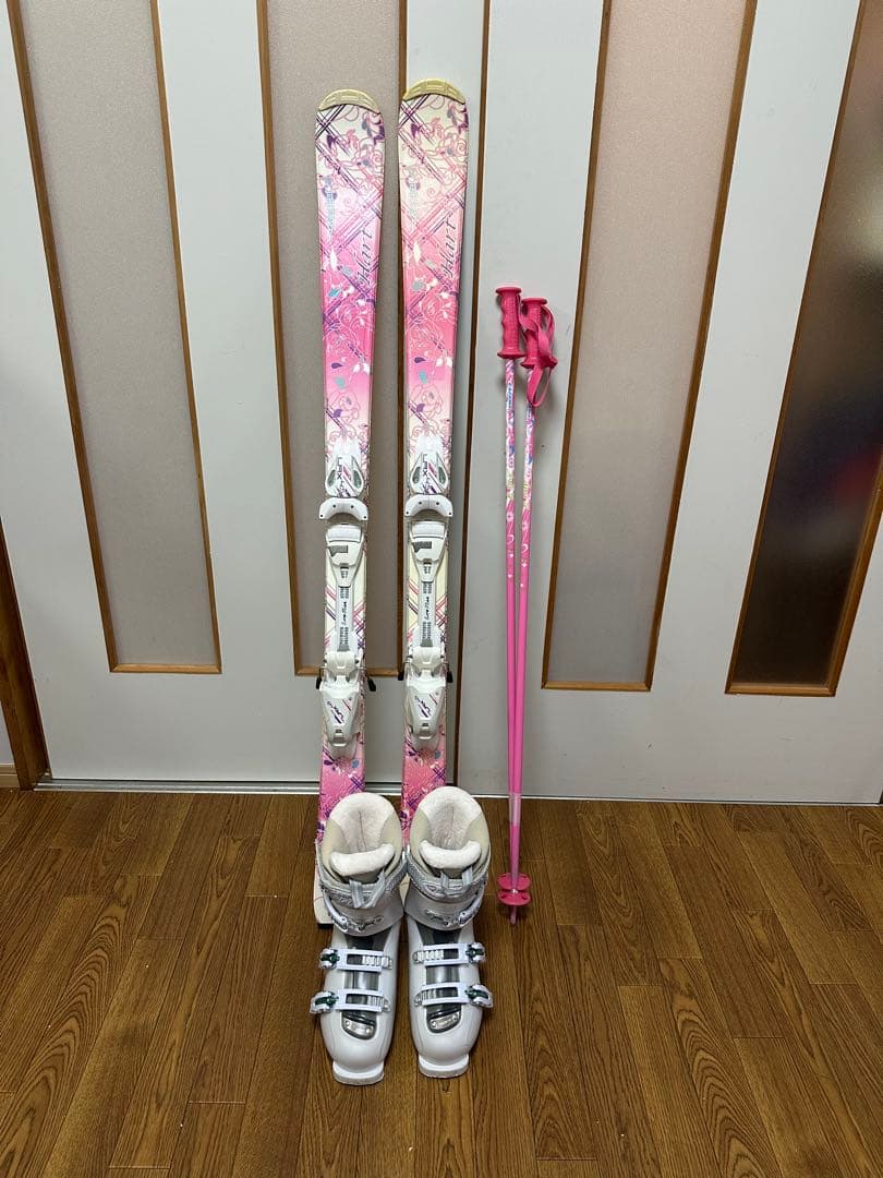 Hart ハート レディース カービングスキー 130cm スキー板、ブーツ