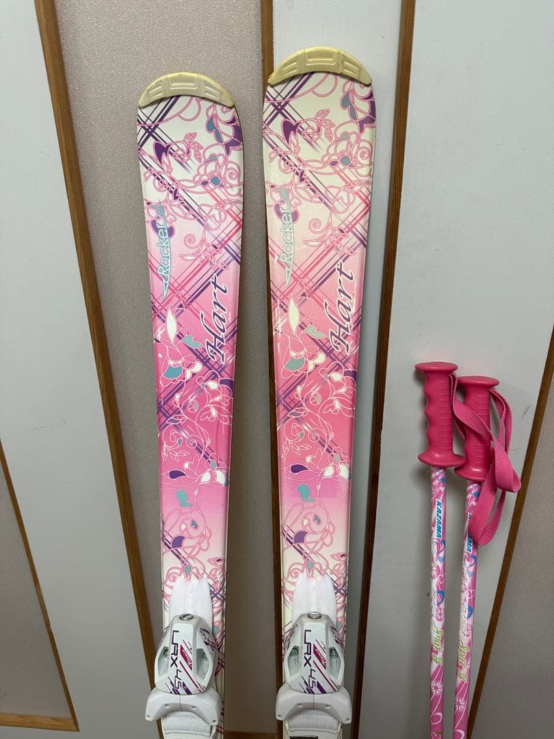 Hart ハート レディース カービングスキー 130cm スキー板、ブーツ