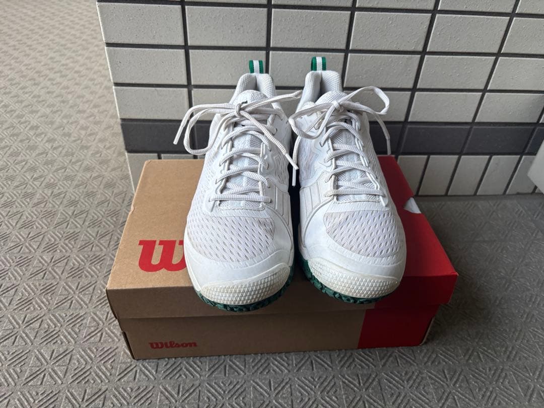 【美品】27cm Wilsonラッシュプロ4.5 オムニ用 アシックス/ ナイキ