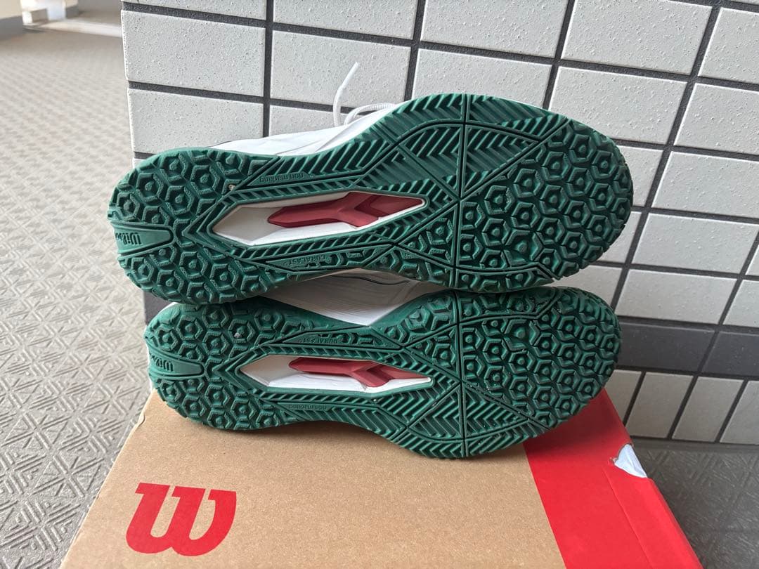 【美品】27cm Wilsonラッシュプロ4.5 オムニ用 アシックス/ ナイキ