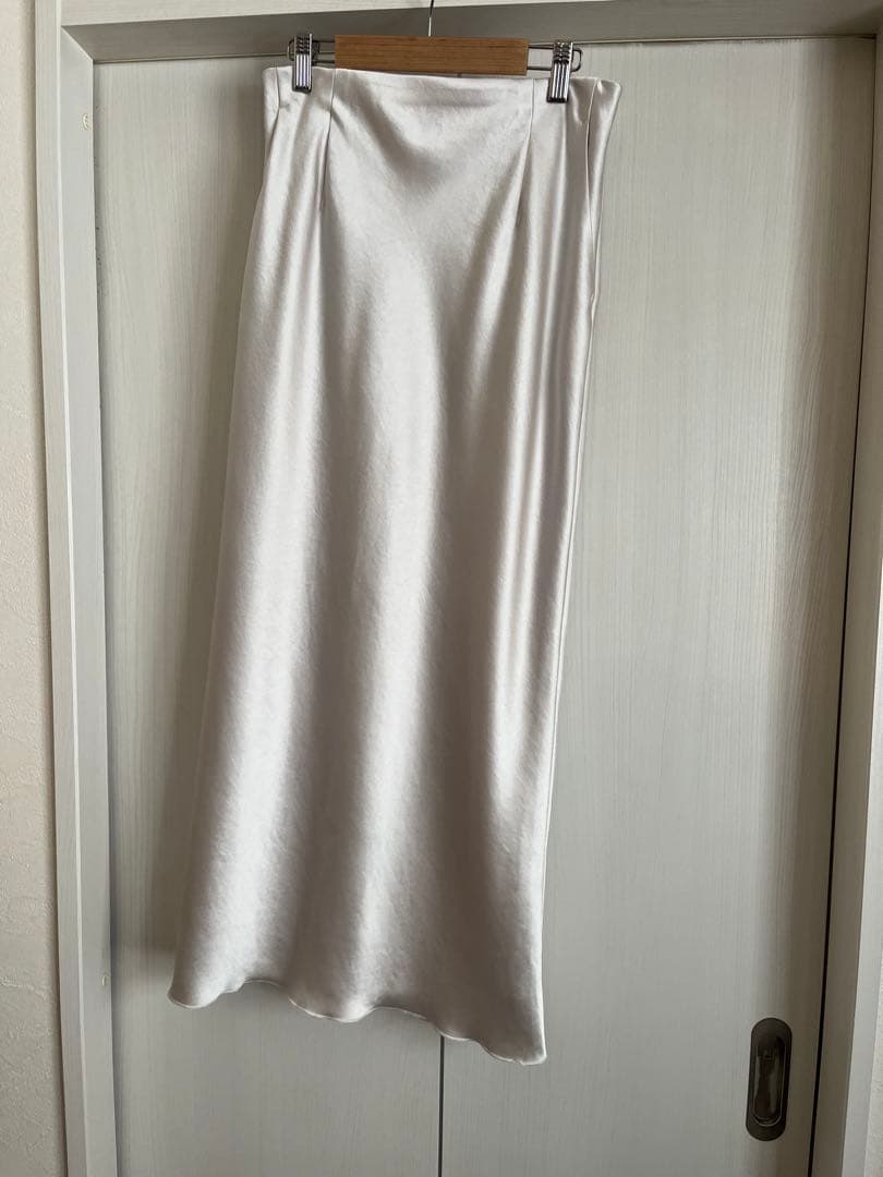 plage vintage satin tight スカート
