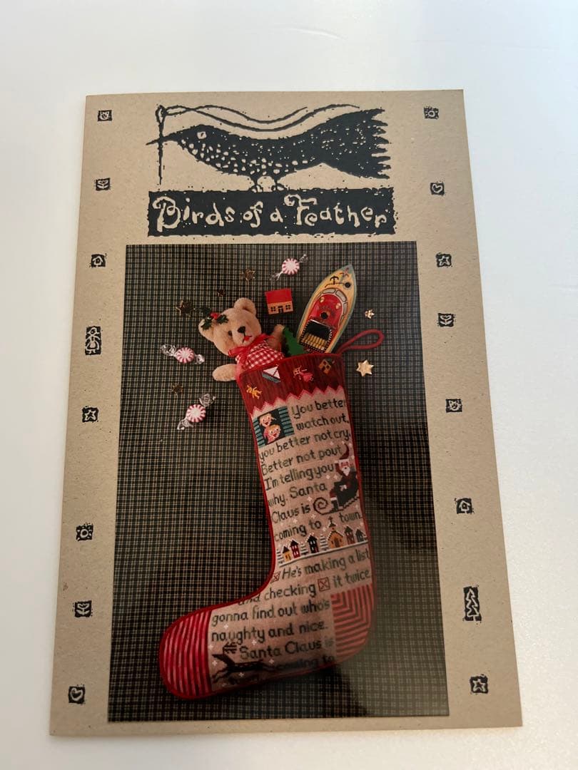 Birds of a Father  “Watch Out Stocking”