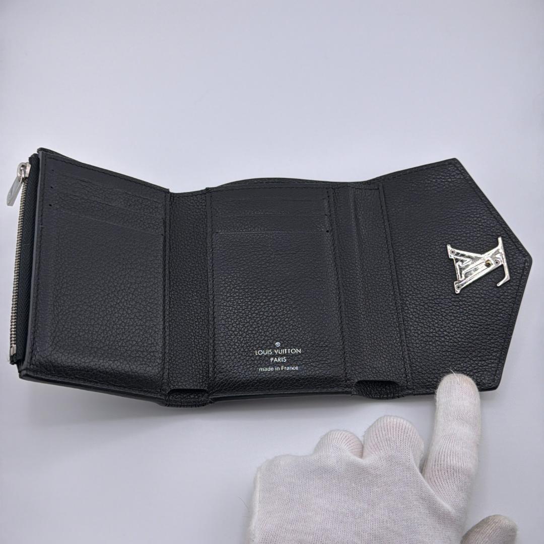 【並品】ルイヴィトン ポルトフォイユ マイロックミー ノワール 折財布