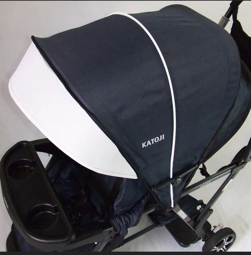 2人乗りベビーカー　2人でゴー