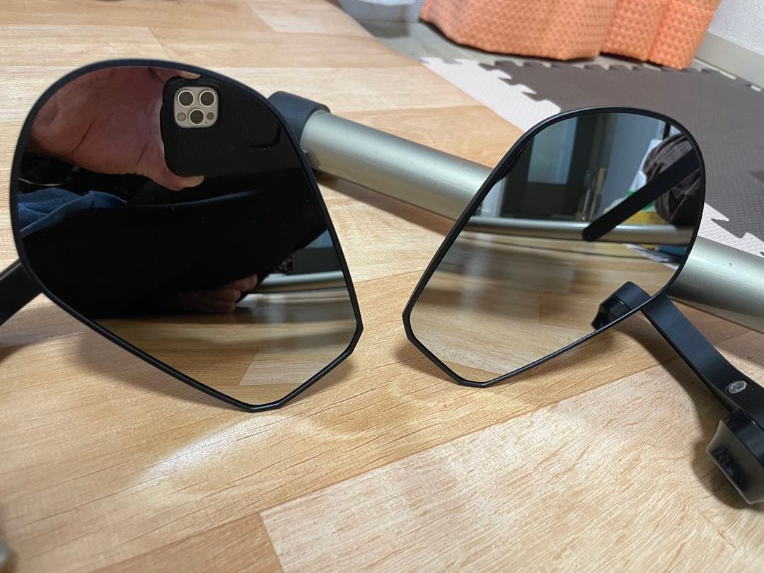 デイトナハイビジミラー バーエンドスリムタイプ YAIBA SHIELD左右