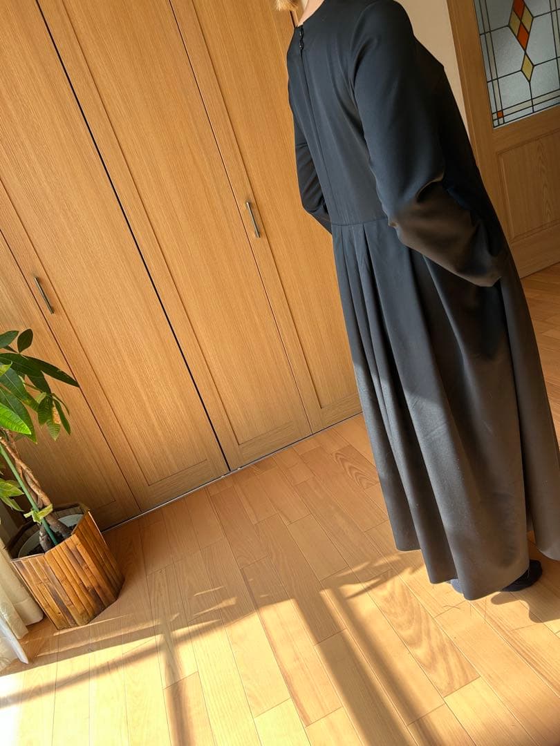 【マキポンさま専用ページ】woolフォーマル対応＊ボックスタックワンピース