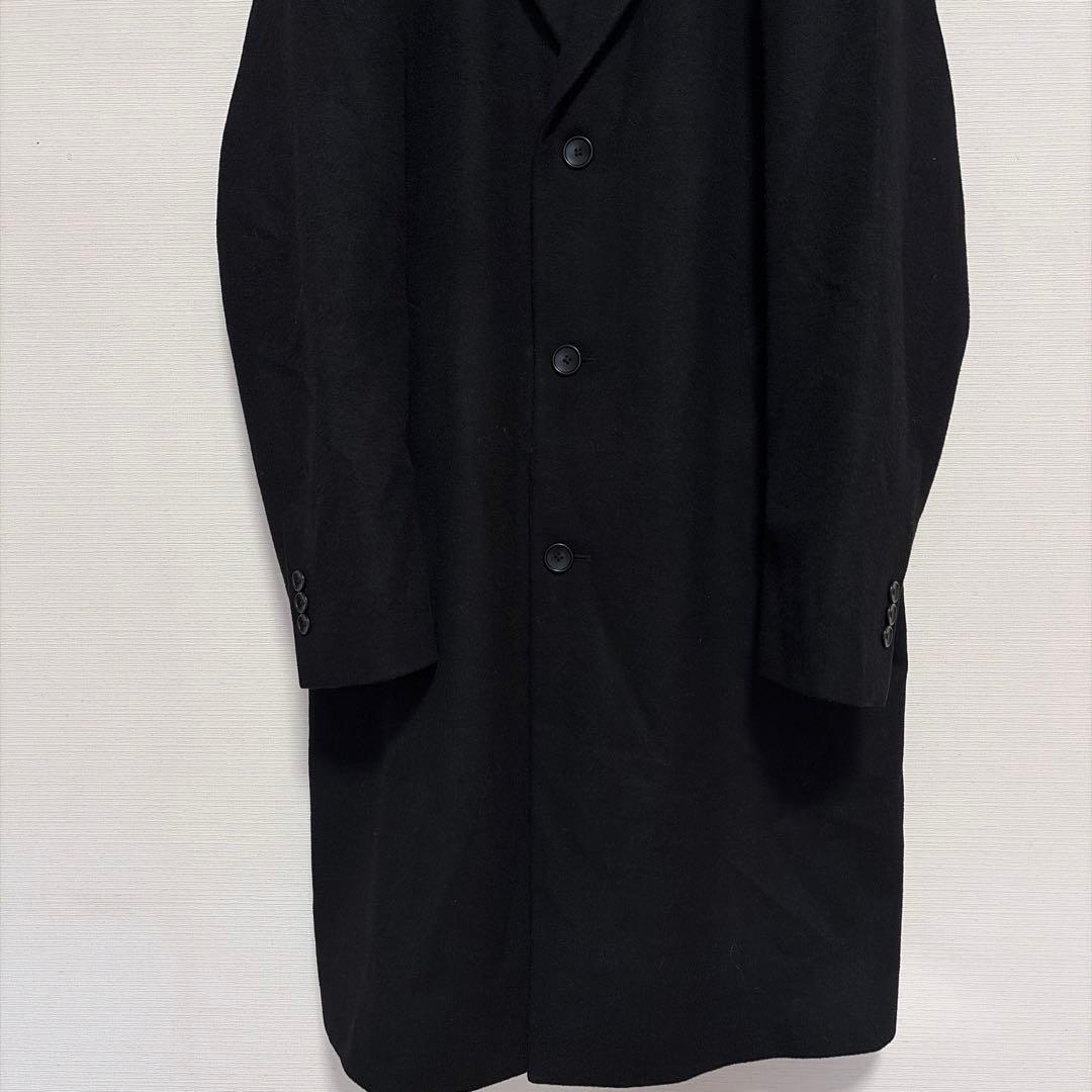 UNIQLO ユニクロ　ウール　カシミヤ　チェスターコート　ブラック　L コート