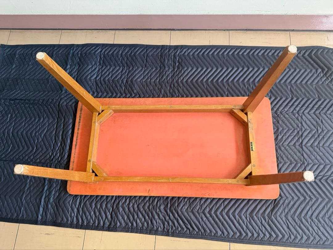 【アンティーク】カフェテーブル　（参議院/三越納入の銘）