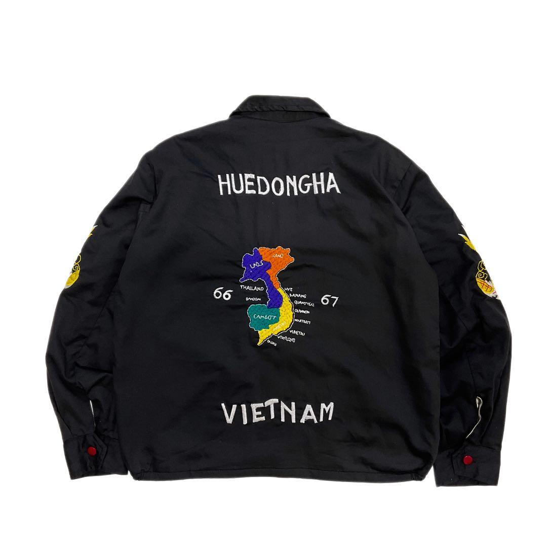 【希少サイズ】 ベトジャン スーベニアジャケット ヴィンテージリプロダクト