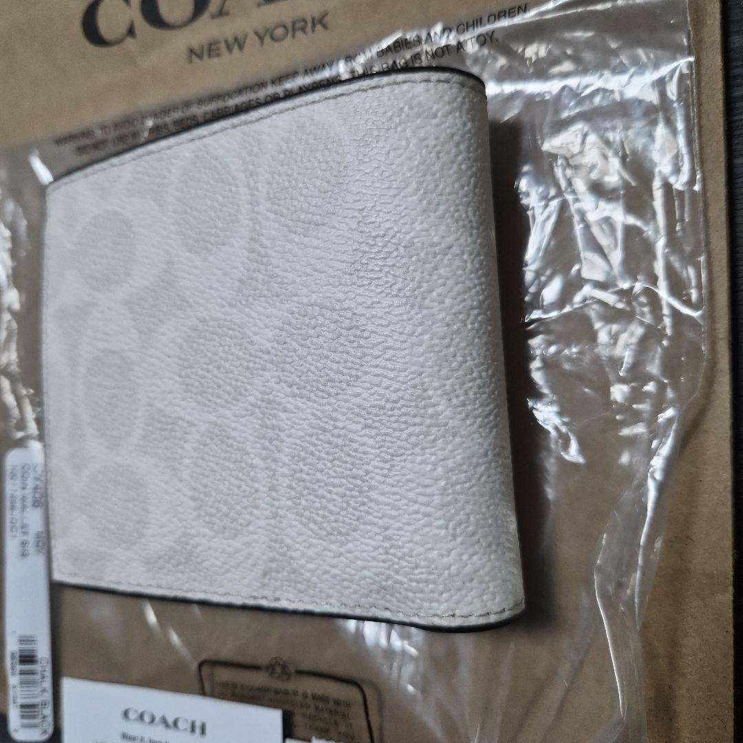 COACH ウォレット シグネチャーキャンバス新品同様