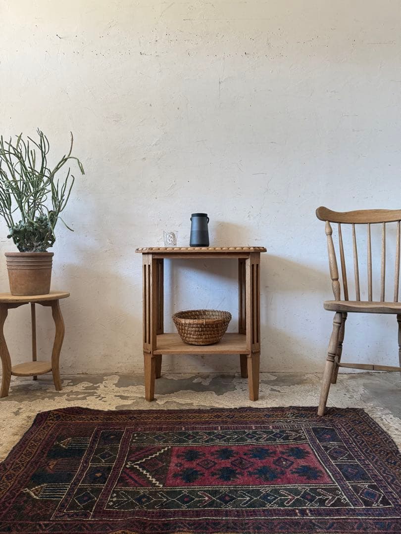 ビンテージ サイドテーブル 　剥離