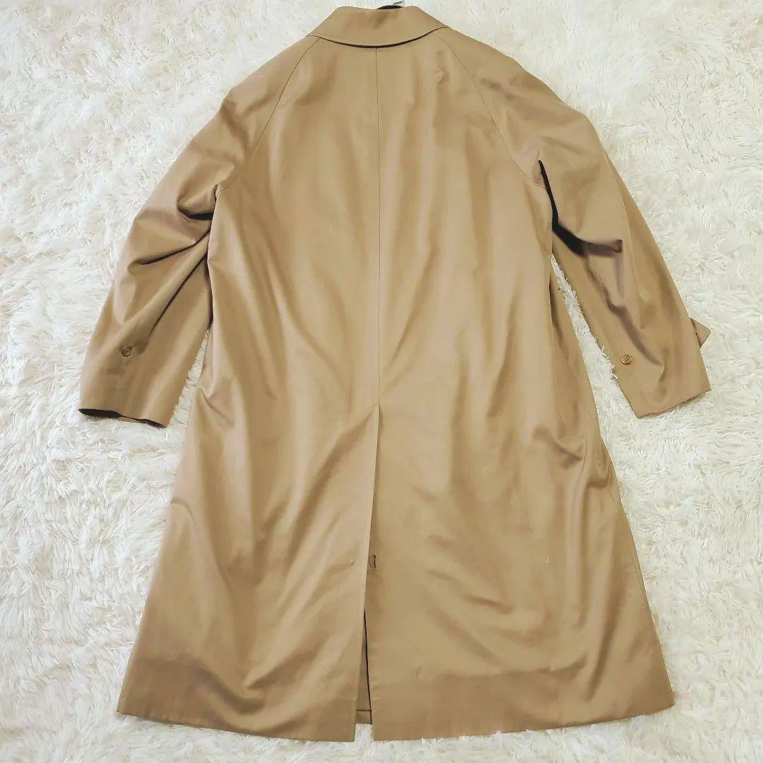 【ロング丈】バーバリー トレンチコート ライナー付 総裏チェック メンズ L