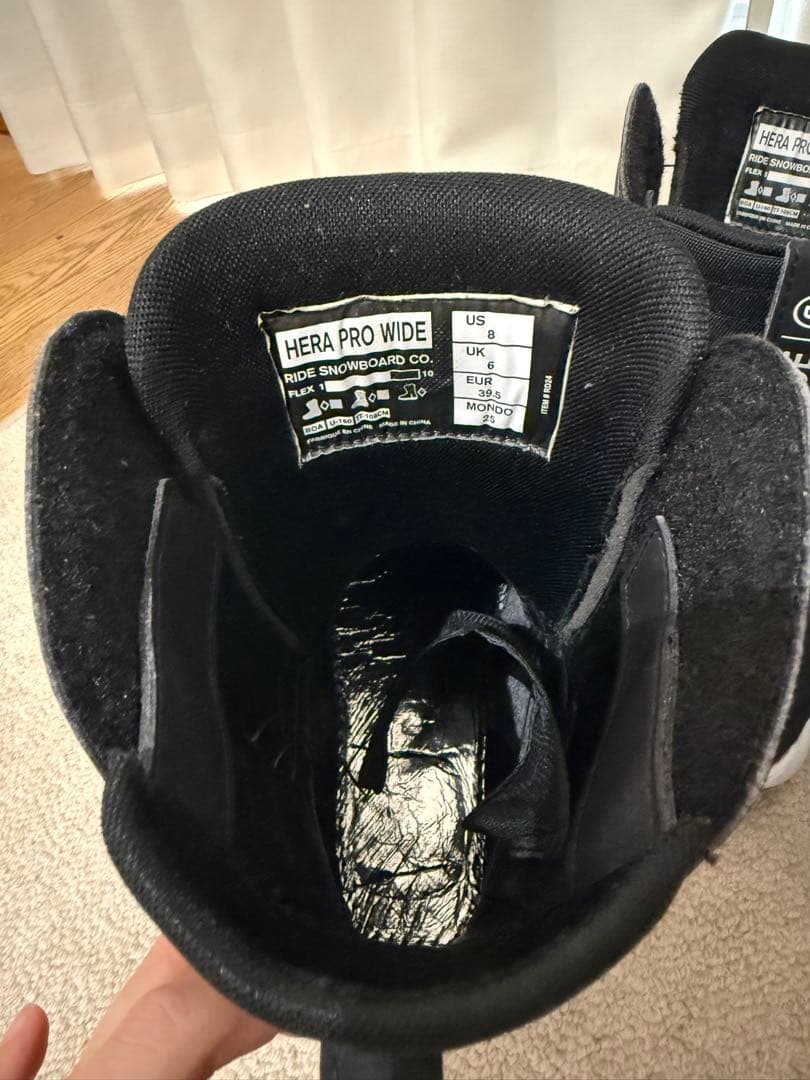 RIDE HERA PRO WIDE スノーボードブーツ 8 (25cm)