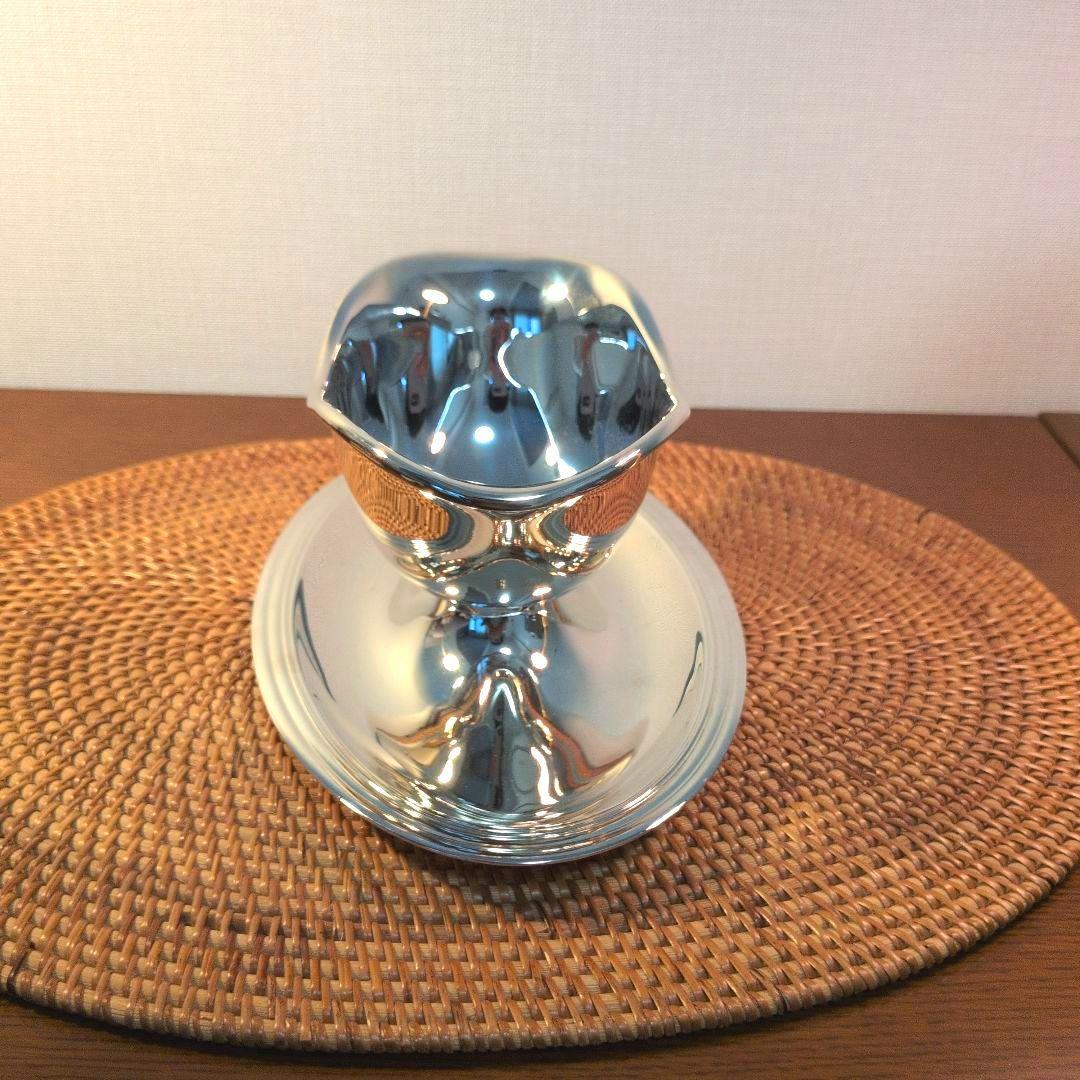 未使用　仏製　Christofle　クリストフル　シルバープレート　ソースポット