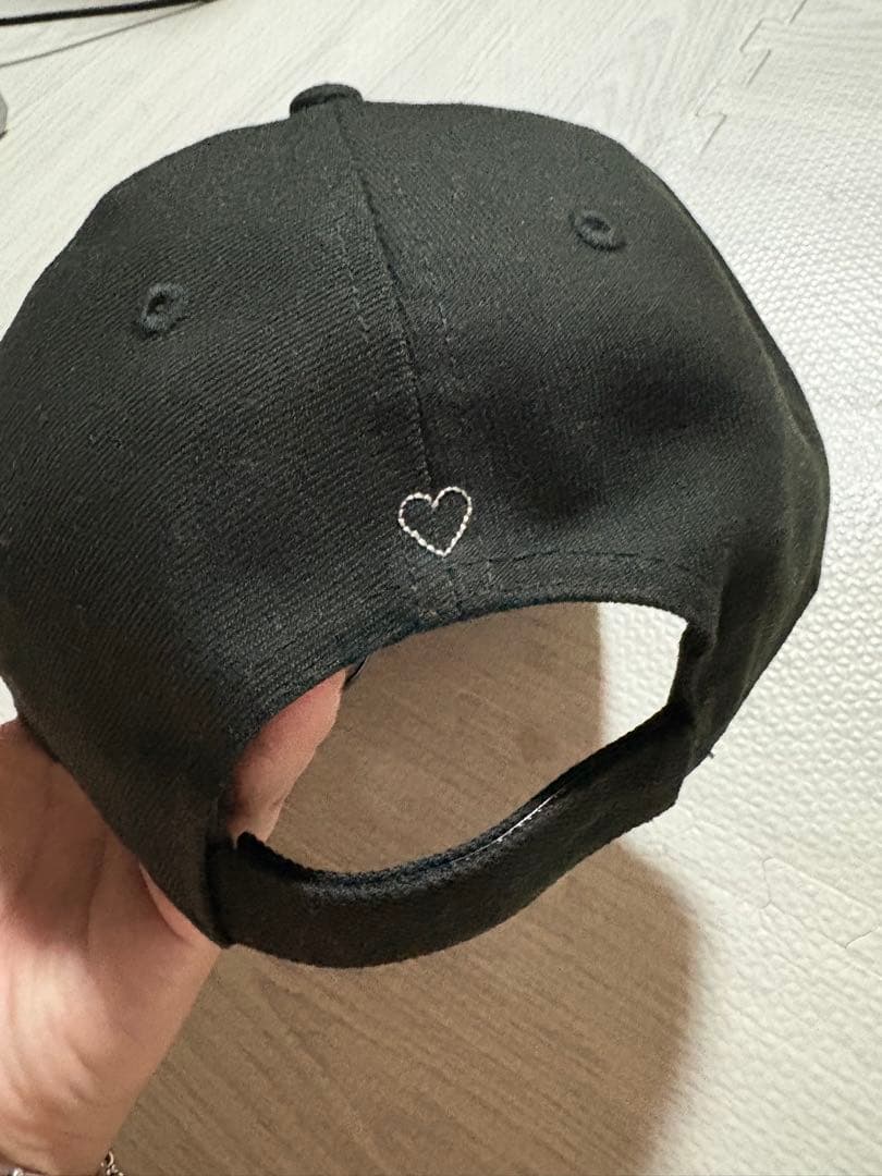 帽子 BASICKS Yankees Heart Embroidery Cap