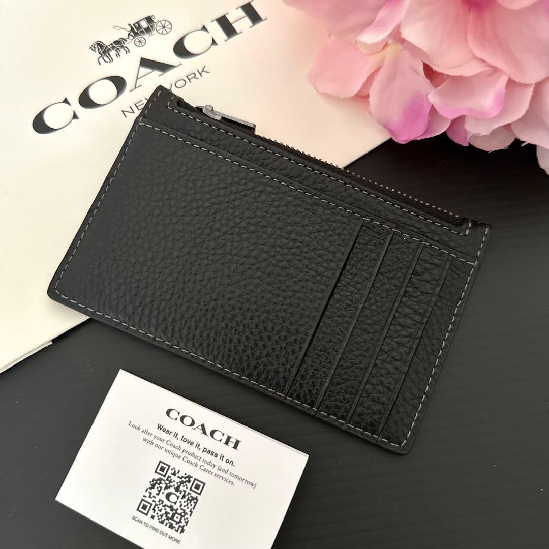 ★ 【新品】最新モデル！ COACH コーチ★カードケース フラグメントケース