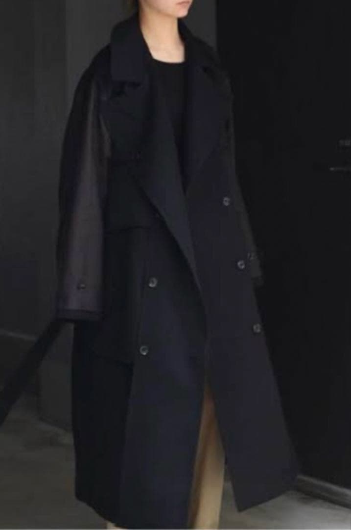 ジャケット・アウター YOKE \"REVERSIBLE DOUBLE BREASTED COAT\"