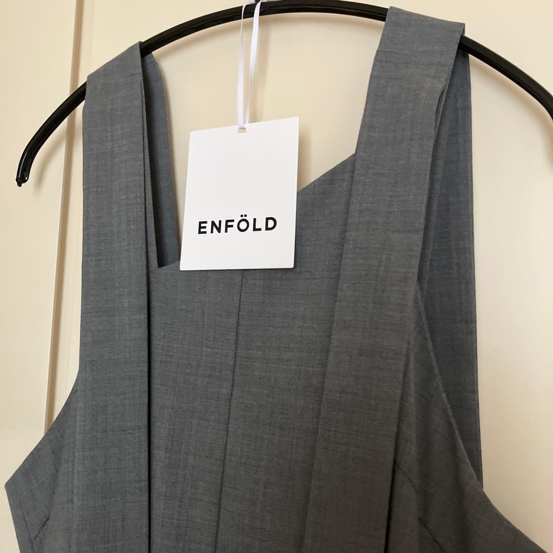 エンフォルド ジャンパースカートSTRAIGHT JUMPER-SKIRT36