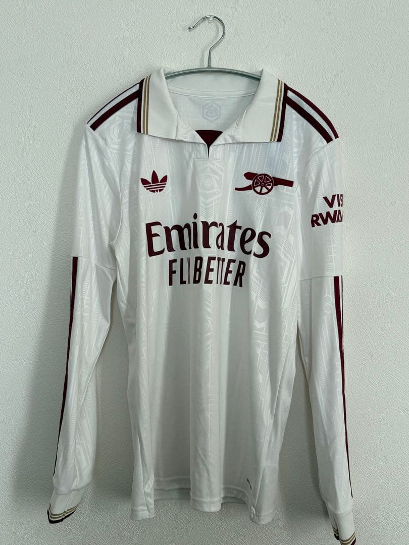 新品タグ付き アーセナル 25-26 3rdユニフォーム アウェイ 長袖