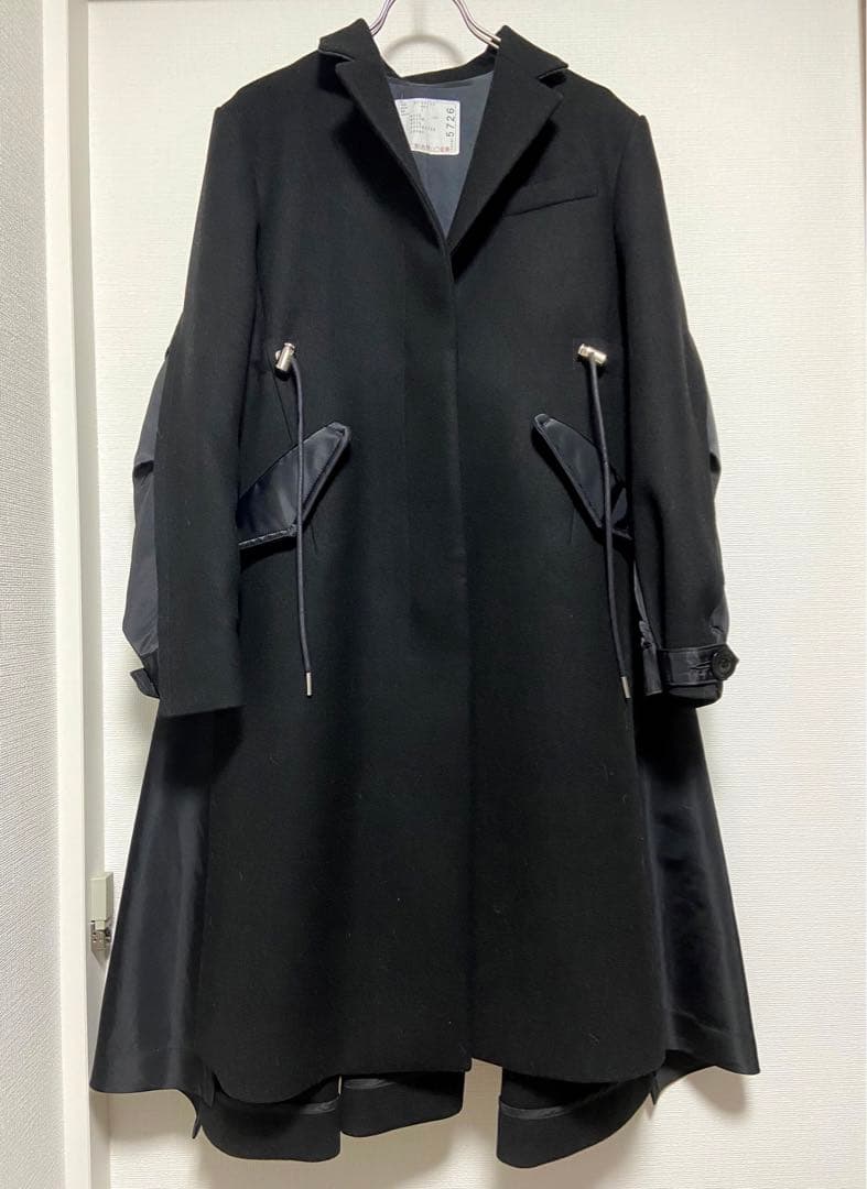 sacai サカイ　MA1ドッキングコート　サイズ1 レディース