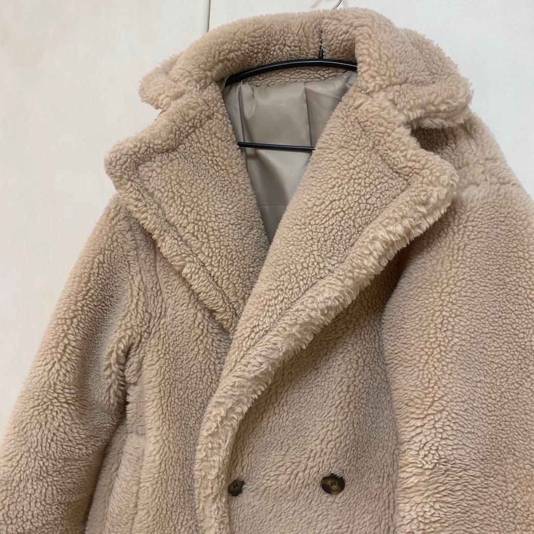 最終価格‼️☆SALON DE Camila☆テディベアコート ベージュ系